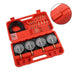 DURAFORCE Fuel Vacuum Carburetor Synchronizer Kit Carb Sync Gauge Set Adjustable Balancer