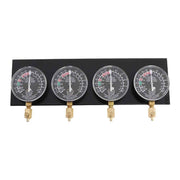 DURAFORCE Fuel Vacuum Carburetor Synchronizer Kit Carb Sync Gauge Set Adjustable Balancer