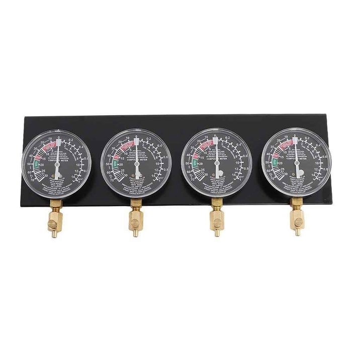 DURAFORCE Fuel Vacuum Carburetor Synchronizer Kit Carb Sync Gauge Set Adjustable Balancer
