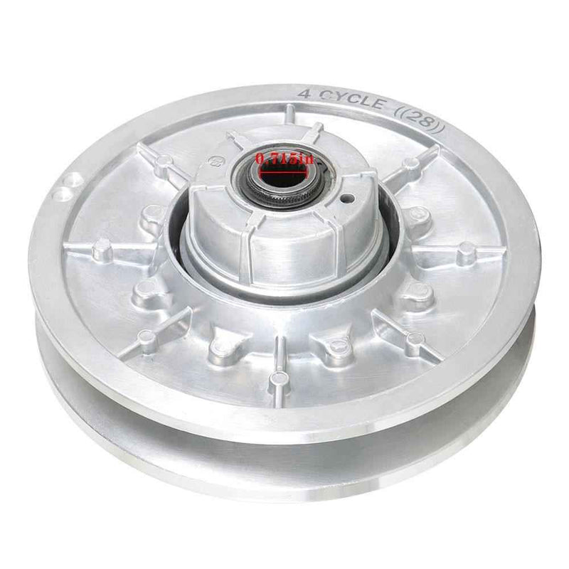DURAFORCE For EZGO 4 Cycle TXT ST 1991-Up 26301-G03 Golf Cart Rear Driven Clutch 28 Degree
