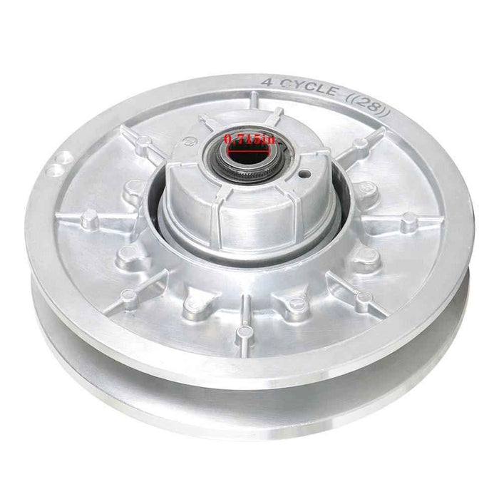 DURAFORCE For EZGO 4 Cycle TXT ST 1991-Up 26301-G03 Golf Cart Rear Driven Clutch 28 Degree