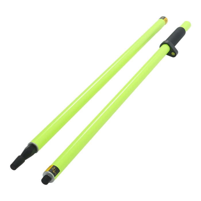 DURAFORCE Aluminum 6.5FT/2M 2-Piece Design GPS Pole for Land Surveying & Engineering