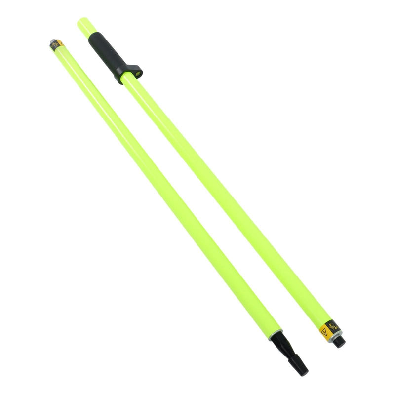 DURAFORCE Aluminum 6.5FT/2M 2-Piece Design GPS Pole for Land Surveying & Engineering