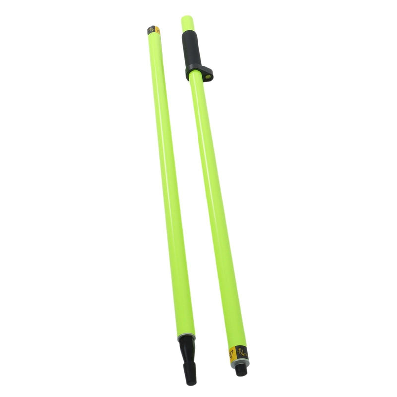 DURAFORCE Aluminum 6.5FT/2M 2-Piece Design GPS Pole for Land Surveying & Engineering