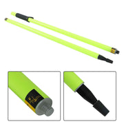DURAFORCE Aluminum 6.5FT/2M 2-Piece Design GPS Pole for Land Surveying & Engineering