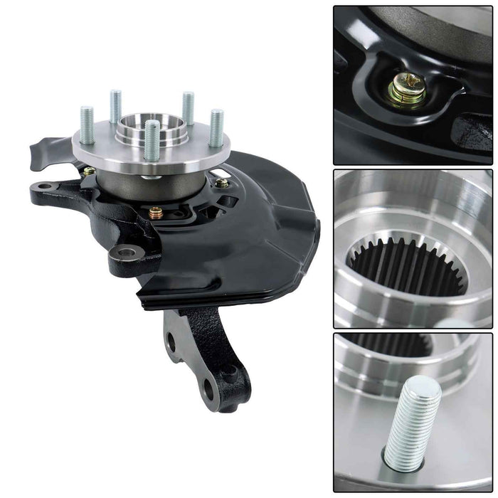 DURAFORCE For Lexus ES350 Toyota Camry Front RH Steering Knuckle & Wheel Hub Bearing LK044