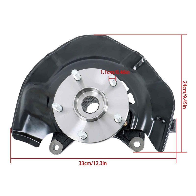DURAFORCE For Lexus ES350 Toyota Camry Front RH Steering Knuckle & Wheel Hub Bearing LK044