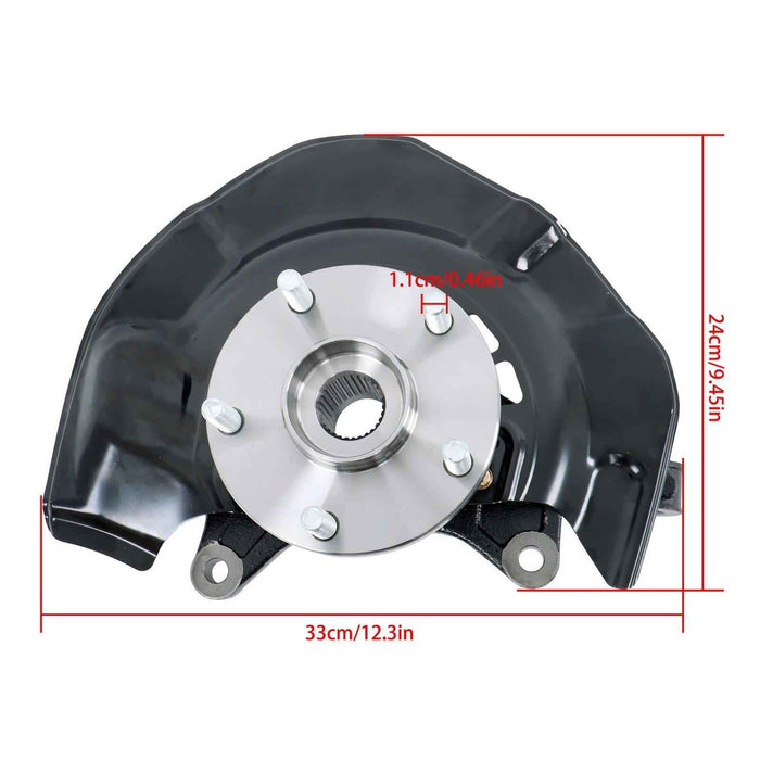 DURAFORCE For Lexus ES350 Toyota Camry Front RH Steering Knuckle & Wheel Hub Bearing LK044