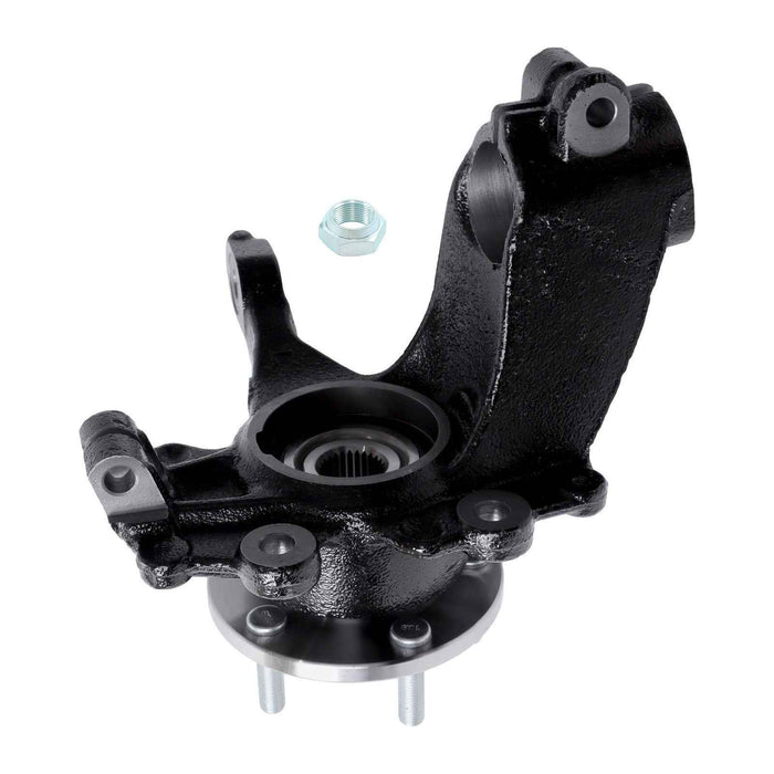 DURAFORCE Front Left Steering Knuckle & Wheel Hub Bearing CV6Z3K186A For 12-18 Ford Focus