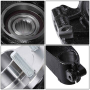 DURAFORCE Front Left Steering Knuckle & Wheel Hub Bearing CV6Z3K186A For 12-18 Ford Focus