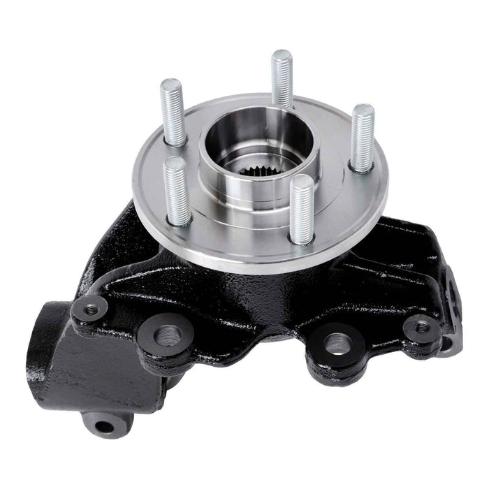DURAFORCE Front Left Steering Knuckle & Wheel Hub Bearing CV6Z3K186A For 12-18 Ford Focus