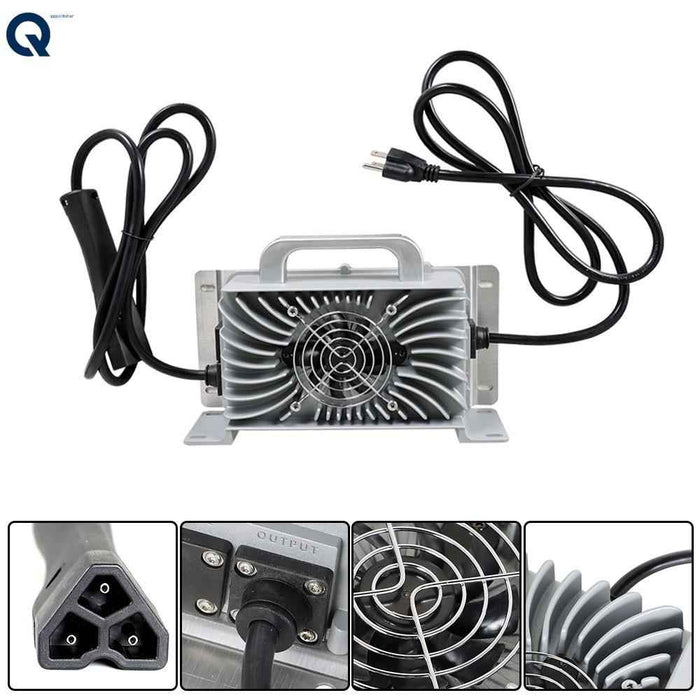 DURAFORCE Golf Carts Battery Charger Max48 For EZGO RXV & TXT 48 Volt 15 AMP