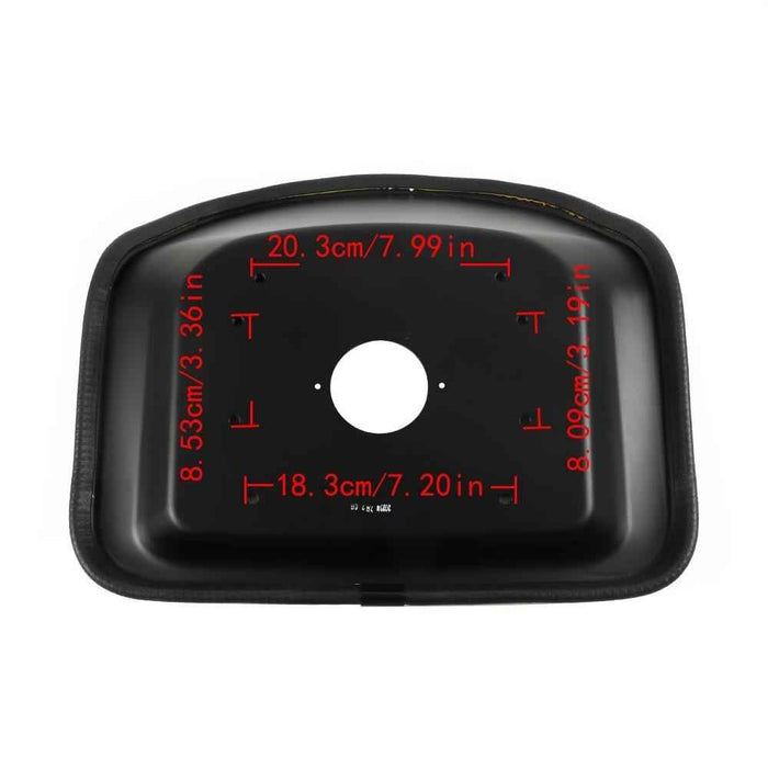 DURAFORCE Excavator Seat For John Deere 7 8 8A 8B 10 10A 47 49 447 448 And More Yellow