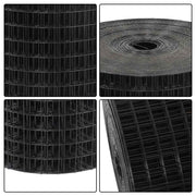 DURAFORCE Hardware Cloth 1Inch 24'' × 100' Black Vinyl Coated Welded Fence Mesh Wire Mesh