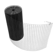 DURAFORCE Hardware Cloth 1Inch 24'' × 100' Black Vinyl Coated Welded Fence Mesh Wire Mesh