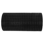 DURAFORCE Hardware Cloth 1Inch 24'' × 100' Black Vinyl Coated Welded Fence Mesh Wire Mesh