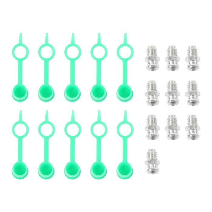 DURAFORCE New 10Pcs 1-1/2" Bore 4 Bolt Solid Base UCF208-24 Pillow Block Flange Bearing