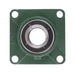 DURAFORCE New 10Pcs 1-1/2" Bore 4 Bolt Solid Base UCF208-24 Pillow Block Flange Bearing