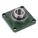 DURAFORCE New 10Pcs 1-1/2" Bore 4 Bolt Solid Base UCF208-24 Pillow Block Flange Bearing