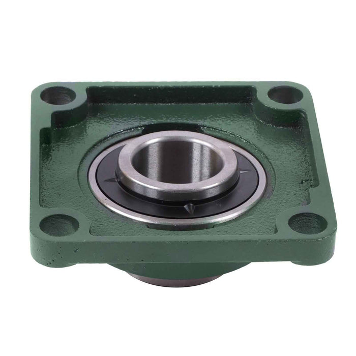 DURAFORCE New 10Pcs 1-1/2" Bore 4 Bolt Solid Base UCF208-24 Pillow Block Flange Bearing
