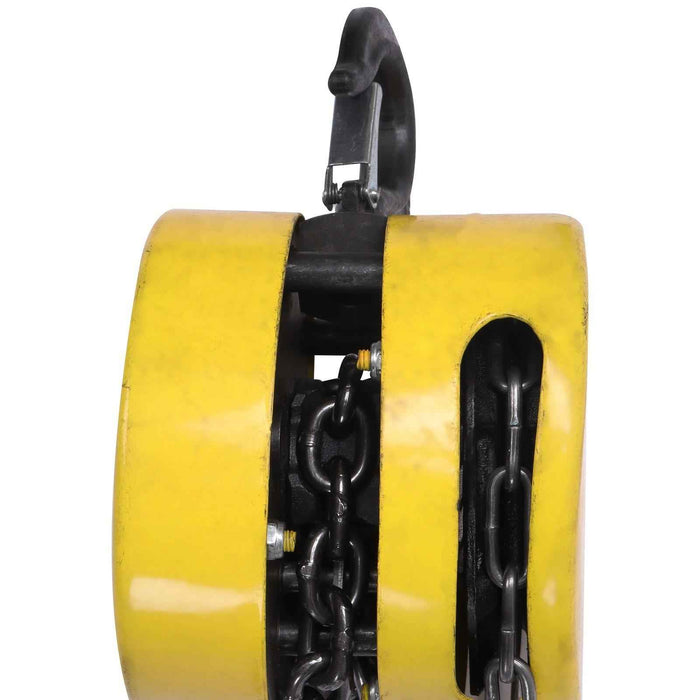 DURAFORCE Chain Hoist Chain Block 1 Ton/2200lbs 20 FT Lift Heavy-Duty Steel Hook Garage