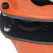 DURAFORCE 1/2 Ton (1100Lbs) Capacity Chain Hoist 10FT, Manual Hand Lift Chain Block Hoist