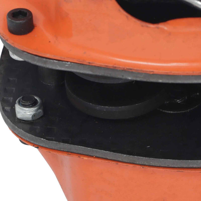 DURAFORCE 1/2 Ton (1100Lbs) Capacity Chain Hoist 10FT, Manual Hand Lift Chain Block Hoist