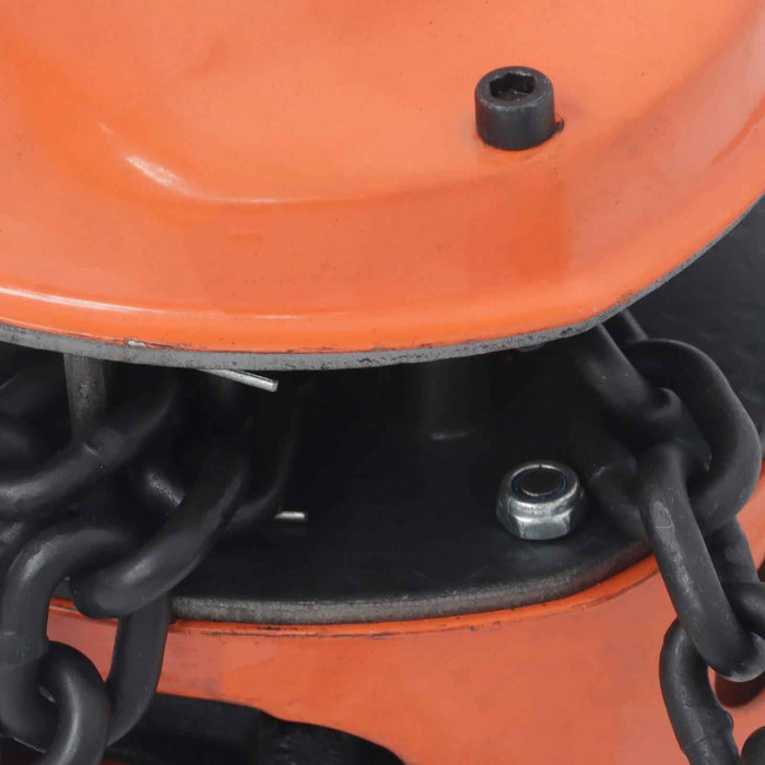 DURAFORCE 1/2 Ton (1100Lbs) Capacity Chain Hoist 10FT, Manual Hand Lift Chain Block Hoist