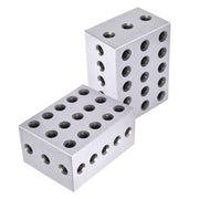 DURAFORCE 2 Matched Pair Ultra Precision 0.0002" Machinist 2-3-4 234 Blocks 23 Holes