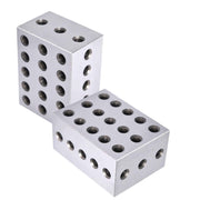 DURAFORCE 2 Matched Pair Ultra Precision 0.0002" Machinist 2-3-4 234 Blocks 23 Holes