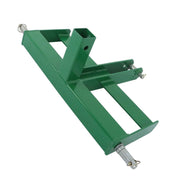 DURAFORCE Steel 3 Point 2" Receiver Hitch Drawbar for Cat 1 W/Suitcase Weight Brackets