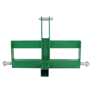 DURAFORCE Steel 3 Point 2" Receiver Hitch Drawbar for Cat 1 W/Suitcase Weight Brackets