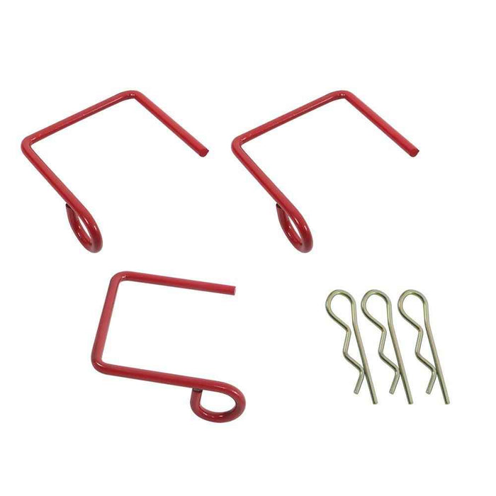 DURAFORCE 2" Trailer Forklift Hitch Receiver For Dual Pallet Forks Tow Attach Adapter