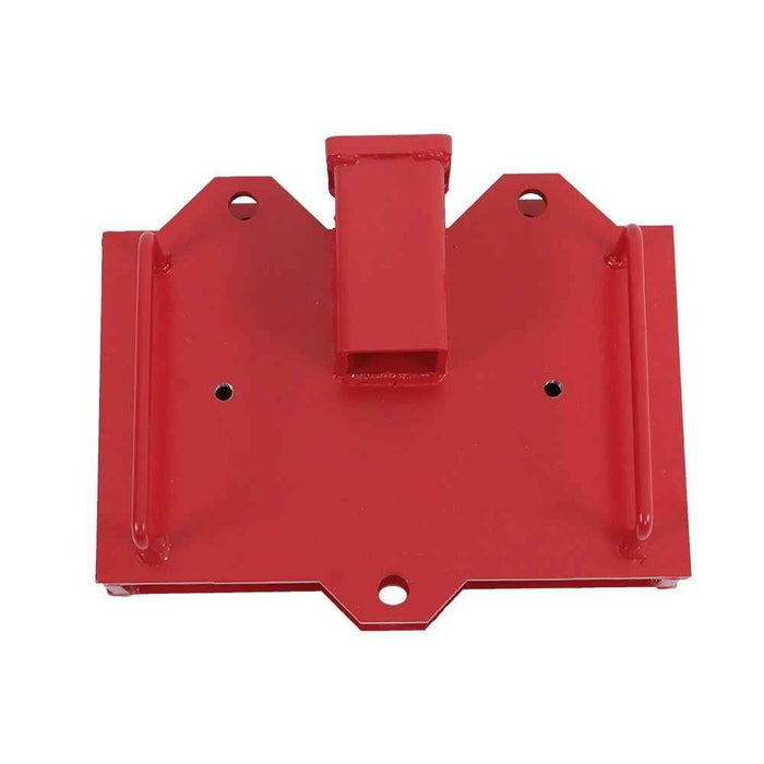 DURAFORCE 2" Trailer Forklift Hitch Receiver For Dual Pallet Forks Tow Attach Adapter