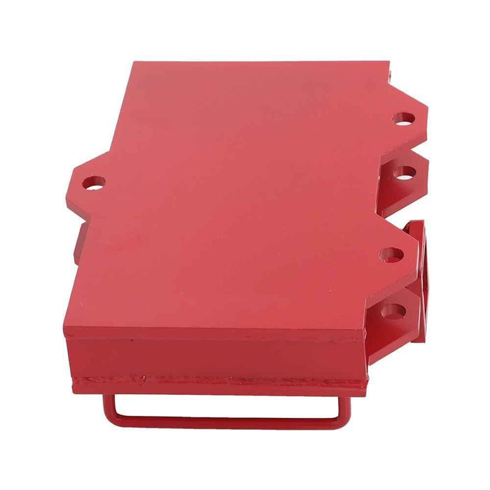 DURAFORCE 2" Trailer Forklift Hitch Receiver For Dual Pallet Forks Tow Attach Adapter