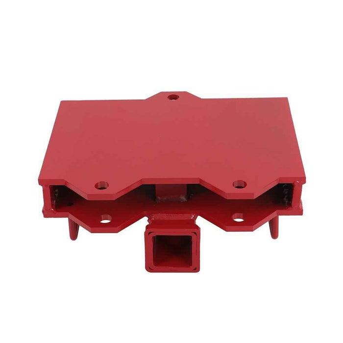 DURAFORCE 2" Trailer Forklift Hitch Receiver For Dual Pallet Forks Tow Attach Adapter