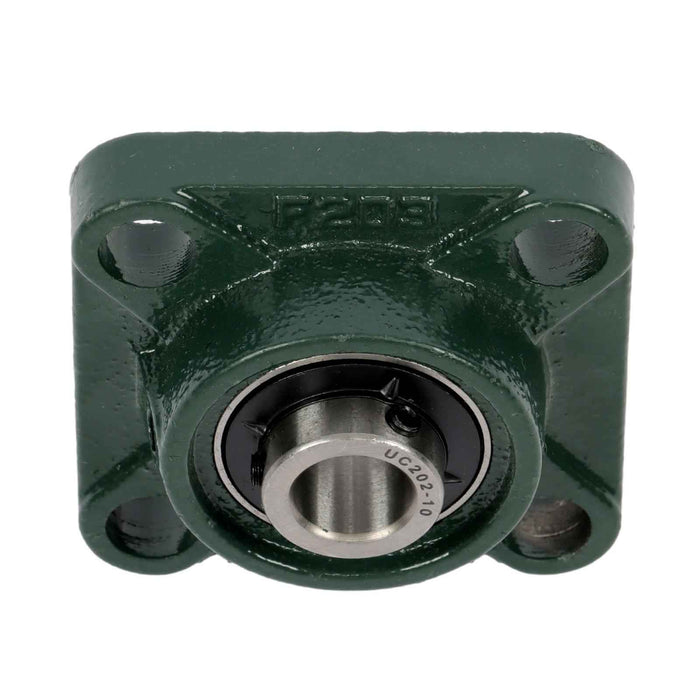 DURAFORCE New 10 Pack UCF202-10 4 Bolt Solid Base Pillow Block Flange Bearing 5/8" Bore