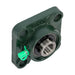 DURAFORCE New 10 Pack UCF202-10 4 Bolt Solid Base Pillow Block Flange Bearing 5/8" Bore
