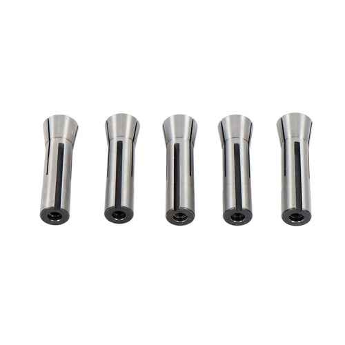 DURAFORCE New 24PACK R8 Collet Set Fractional 1/8" to 7/8" High Precision for Bridgeport