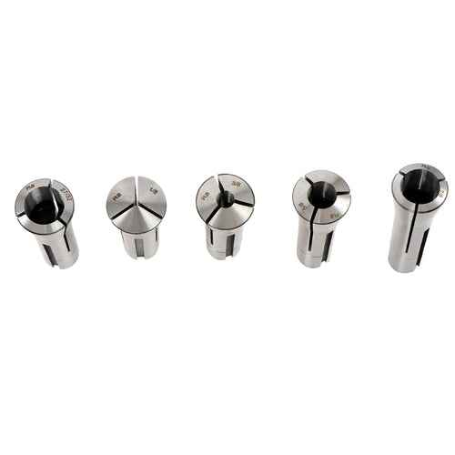 DURAFORCE New 24PACK R8 Collet Set Fractional 1/8" to 7/8" High Precision for Bridgeport