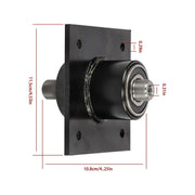 DURAFORCE Lawn Mower Blade Drive Spindle For Swisher ZT-2250 Zero Turn Mowers 9018 285-790