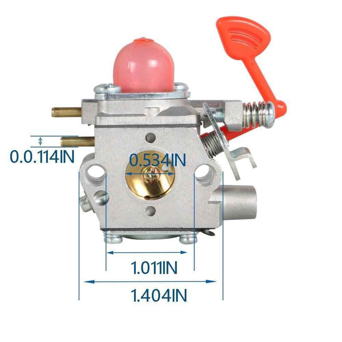 DURAFORCE Carburetor For Poulan VS2000BV WT-847 BVM200VS 545081855 XLB GBV PPB430VS