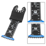 DURAFORCE New For Wood 10Pcs Extra Long Bi Metal Japanese Teeth Oscillating Saw Blades