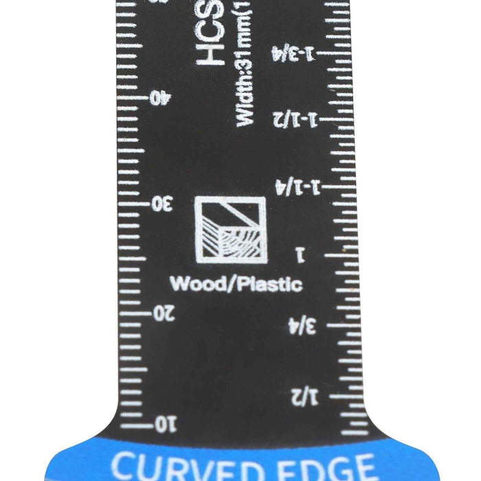 DURAFORCE New For Wood 10Pcs Extra Long Bi Metal Japanese Teeth Oscillating Saw Blades