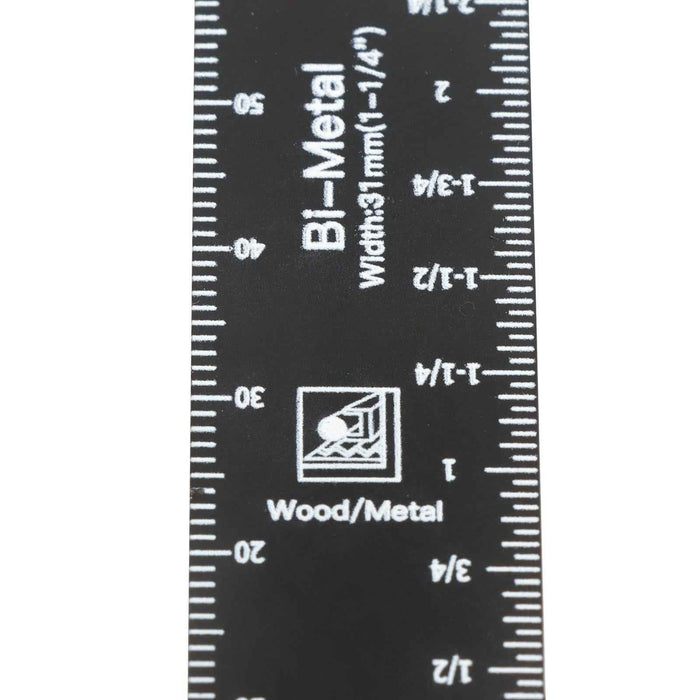 DURAFORCE New For Wood 10Pcs Extra Long Bi Metal Japanese Teeth Oscillating Saw Blades