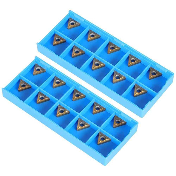 DURAFORCE New TCMT21.51 Turning Inserts 20Pcs TCMT110204 Carbide Inserts TCMT Insert