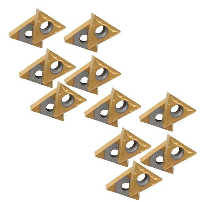 DURAFORCE New TCMT21.51 Turning Inserts 20Pcs TCMT110204 Carbide Inserts TCMT Insert