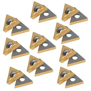 DURAFORCE New TCMT21.51 Turning Inserts 20Pcs TCMT110204 Carbide Inserts TCMT Insert