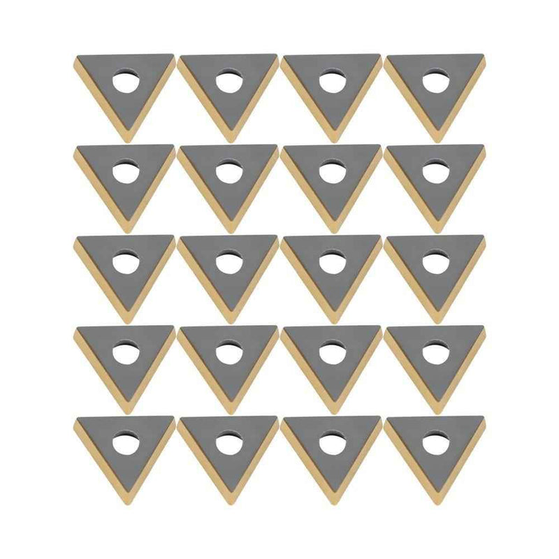 DURAFORCE New TCMT21.51 Turning Inserts 20Pcs TCMT110204 Carbide Inserts TCMT Insert