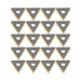 DURAFORCE New TCMT21.51 Turning Inserts 20Pcs TCMT110204 Carbide Inserts TCMT Insert